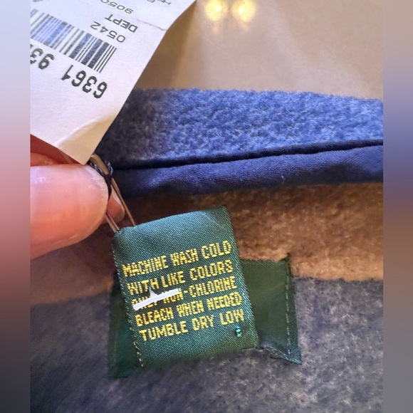 CR Club Room Sweater Mens Blue Sweater Fair Isle Winter Crew Neck Lightweight M - Picture 4 of 16